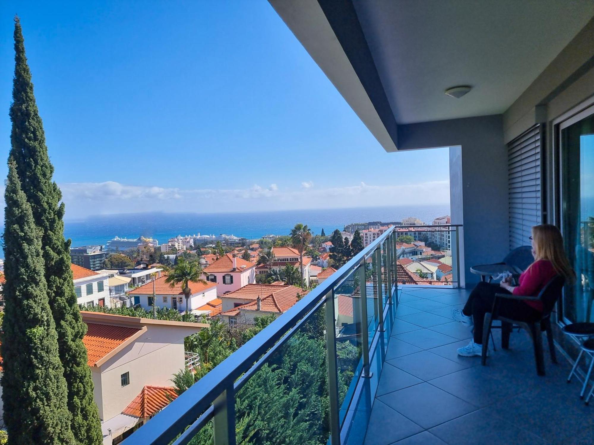 Ferienwohnung Panoramic Sunrise And Sunset Views, 5 Min From Funchal, Perfect Getaway For Travelers Exterior foto