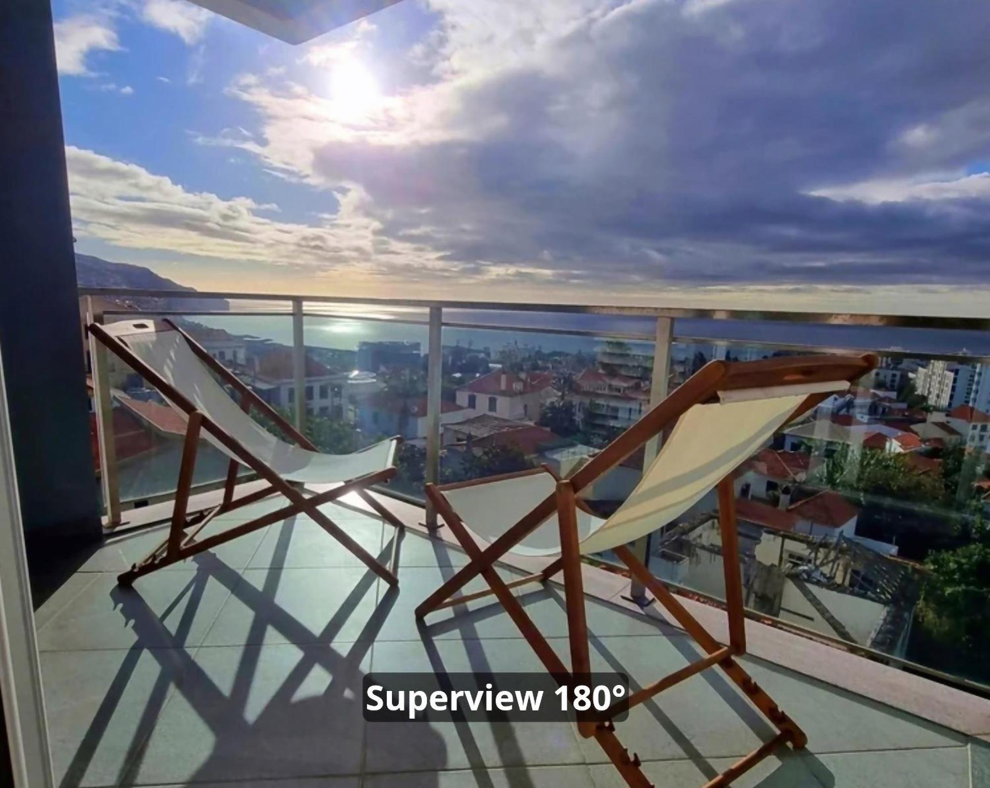 Ferienwohnung Panoramic Sunrise And Sunset Views, 5 Min From Funchal, Perfect Getaway For Travelers Exterior foto